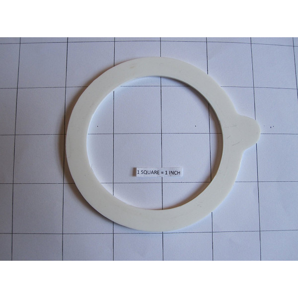 FAB INTERNATIONAL REPLACEMENT GASKET COMPATIBLE WITH Bormioli Rocco Fido 3.25" , Bag of 6 (AFTER MARKET PART)