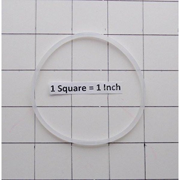 FAB INTERNATIONAL REPLACEMENT GASKET COMPATIBLE WITH  Sensio Bella Cucina BLENDER  (4, PK White) ( AFTER MARKET PART )