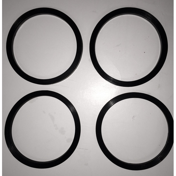 FAB INTERNATIONAL REPLACEMENT GASKET COMPATIBLE WITH  NUTRI BULLET  Rx 1001 WT ( 4 PK ) ( AFTER MARKET PART )