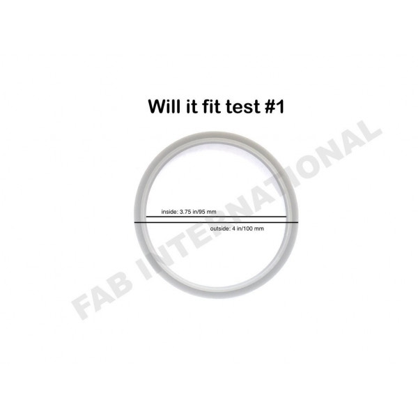 FAB INTERNATIONAL REPLACEMENT GASKET COMPATIBLE WITH NUTRI BULLET BLENDER ( 3 PK)  ( GREY ) ( AFTER MARKET PART )